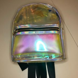 Forever 21 Iridescent Mini Backpack
